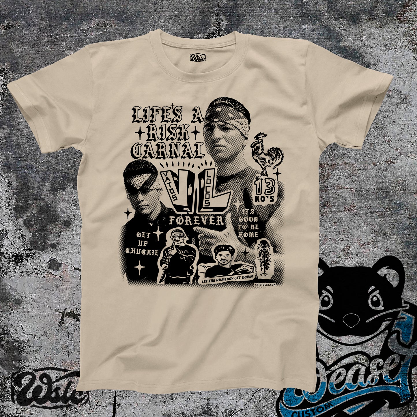 Playera la vida Sangre por Sangre