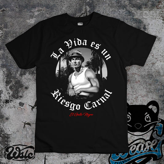 Playera Gallo negro Sangre por Sangre